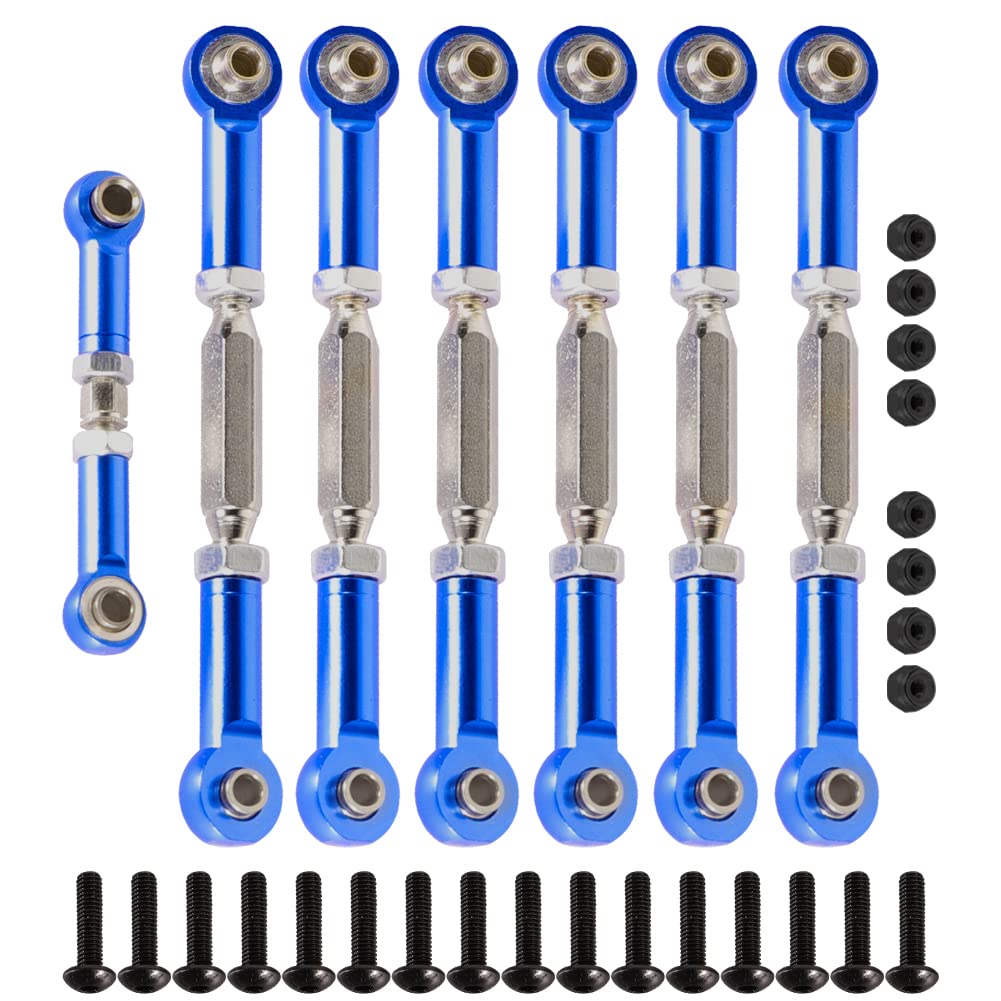 Buy WEISHUJI Front Rear Servo Link,Adjustable Aluminum Turnbuckles