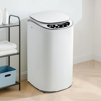 SKK Washing Machine, For Living Alone, Compact, Compact, Vertical, With Timer Function, Reservation Function, Speed Course, Rinse, Slim, Time Saving Mode, Air Drying, Strong Washing, Japanese Company