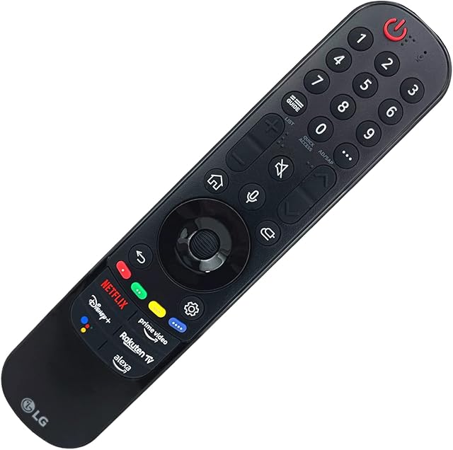 Original MR22GN Magic Motion Voice Remote Control Compatible with LG MR22GA Smart OLED QNED NANO TV Models 43NANO766QA 50NANO766QA 55NANO766QA 60UQ81006LB 65NANO766QA 75NANO816QA