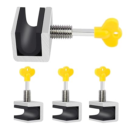 Window Locks, 2 Pack 2022 Sliding Security Windows Locks with Key, Window Security Bars for Vertical&Horizontal Slide Door,Adjustable Security Locks for Child Home Bedroom and Office