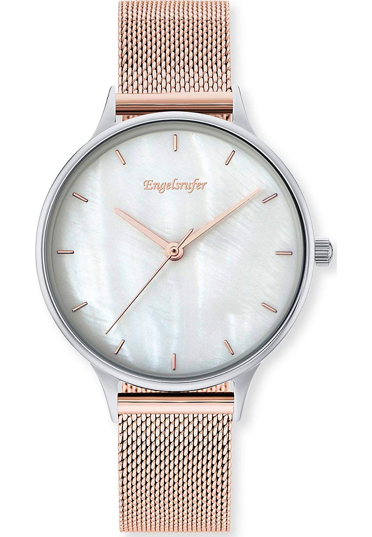 Engelsrufer ERWA-Pearl-MR-MS Uhr Damenuhr Edelstahl 5 bar Analog Rose