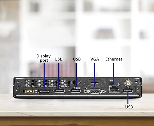 Miniatura 6 de Lenovo ThinkCentre M73 Mini computadora de escritorio, Intel Core i5-4570T hasta 3.6 GHz, 16 GB de RAM, 512 GB SSD, WiFi Bluetooth, teclado y mouse