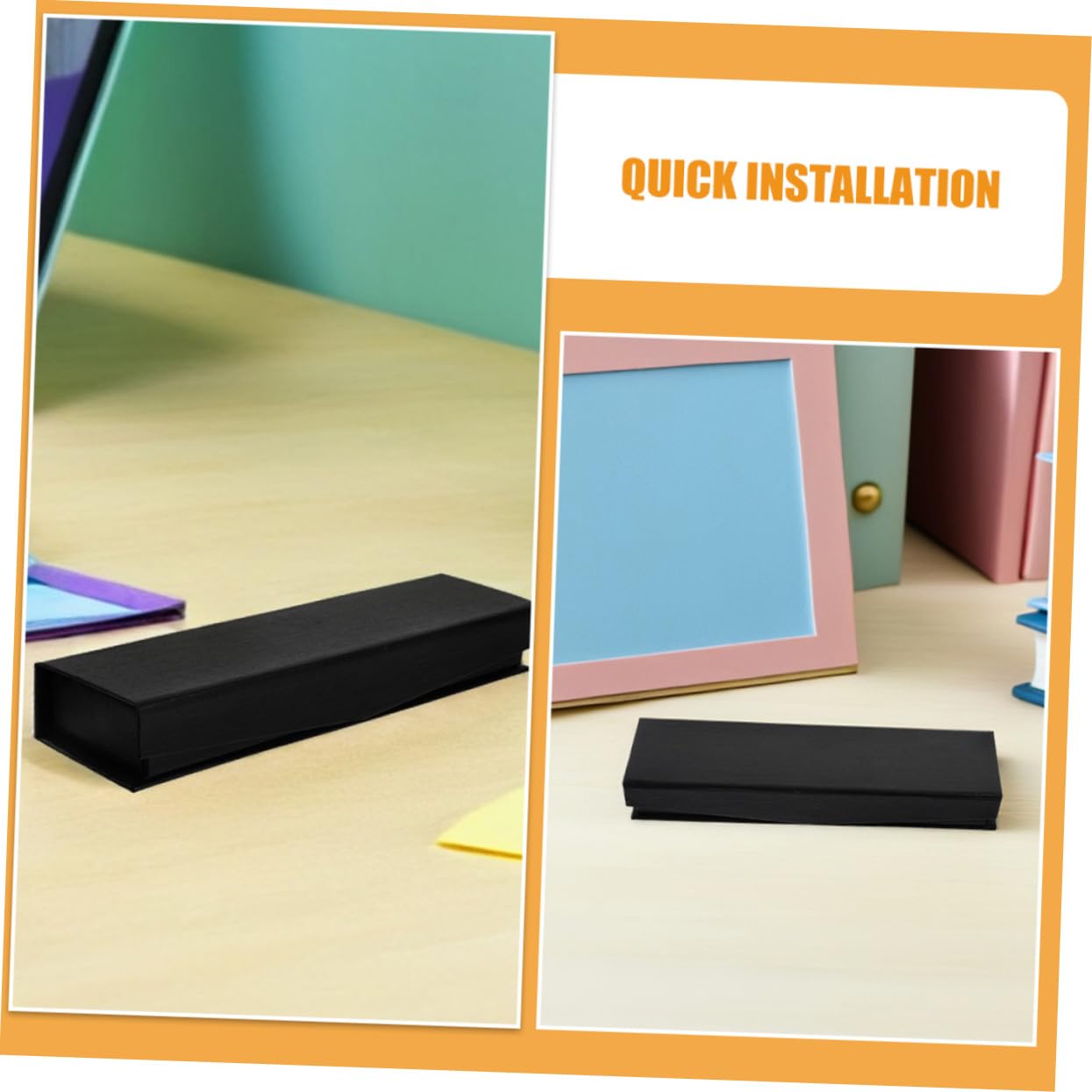 Anneome 10 Piezas Caja de Regalo para Bolígrafos Unidades Resistente y Elegante para Estilográficas y Bolígrafos Organizador Multipropósito para Oficina y Presentaciones Empresariales