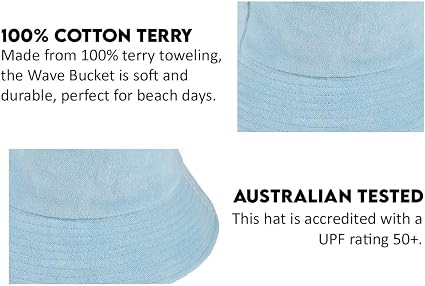 Wave Terrycloth Bucket Hat 