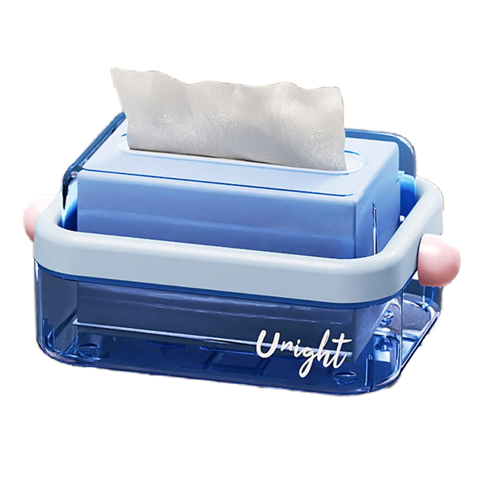 HZBB Space Saving Lift Plan Tissue Paper Owner Multipurpose Planner for Kitchen Bathroom Countertops and Living Room Spill Safe Tissue Dispenser