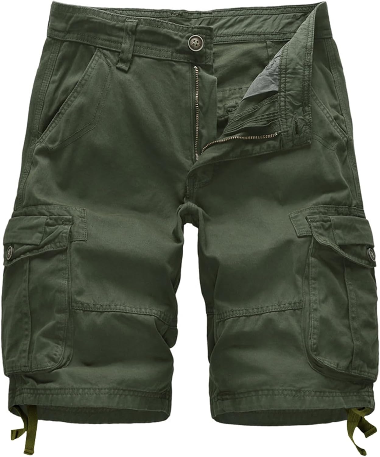 GSGGIG Cargo Short for Men, Relaxed Fit Camo Shorts, Outdoor Hiking Casual Work Shorts with Multi Pocket