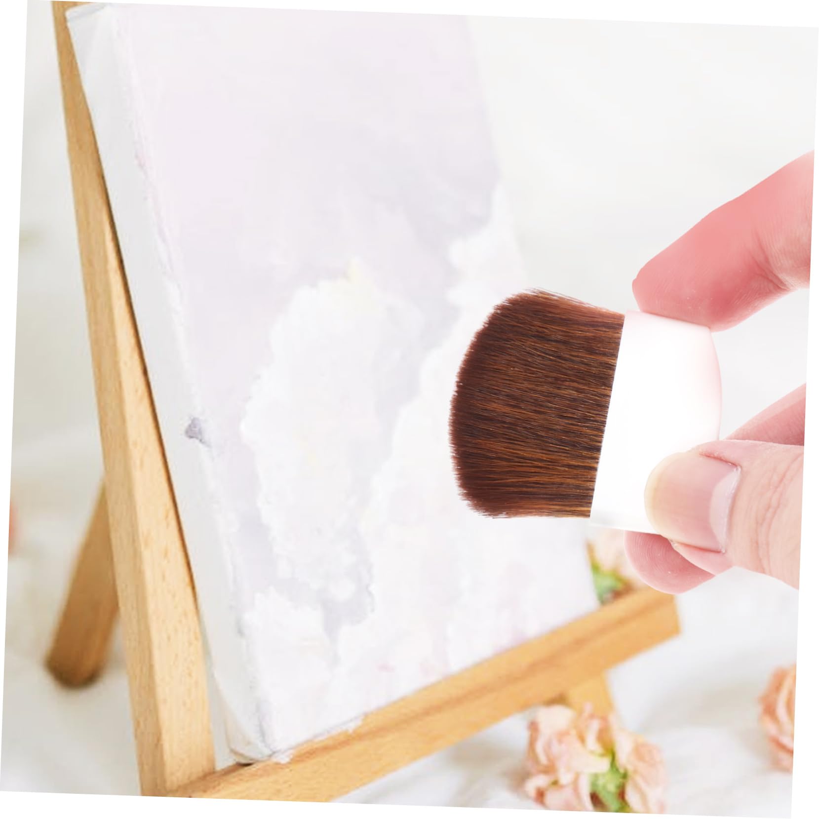 DOITOOL 5 Series Conjunto De Cepillos Arte Diminuto Miniatura Pequeño Pincel De Detalle Cepillos De Pintura Al Óleo Cepillo para Detalles De Nailon Brocha Madera 10 Piezas X 5