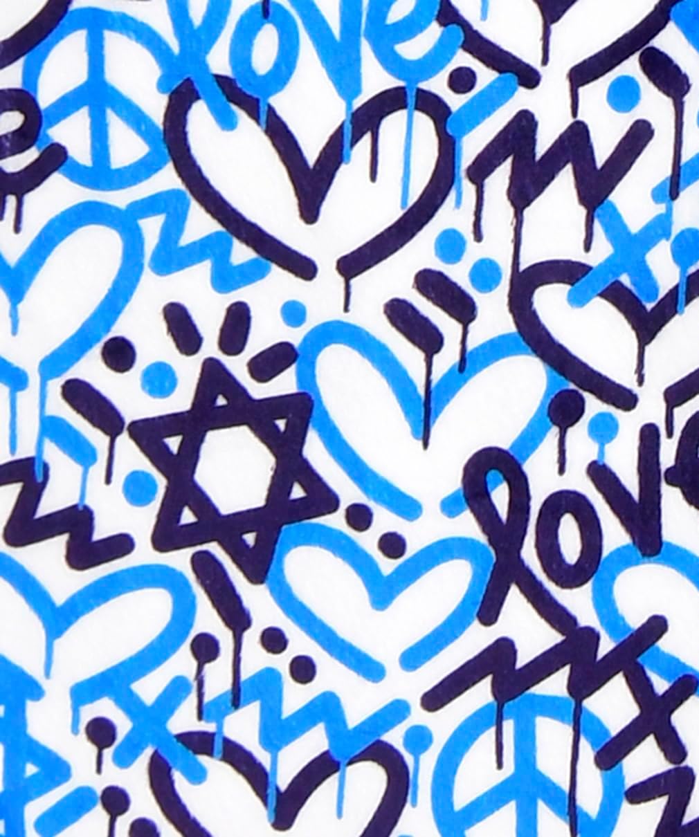 iscream + Corey Paige Designs Big Girls Silky Soft Plush Fleece Pants - Live Brightly Collection - Image 4