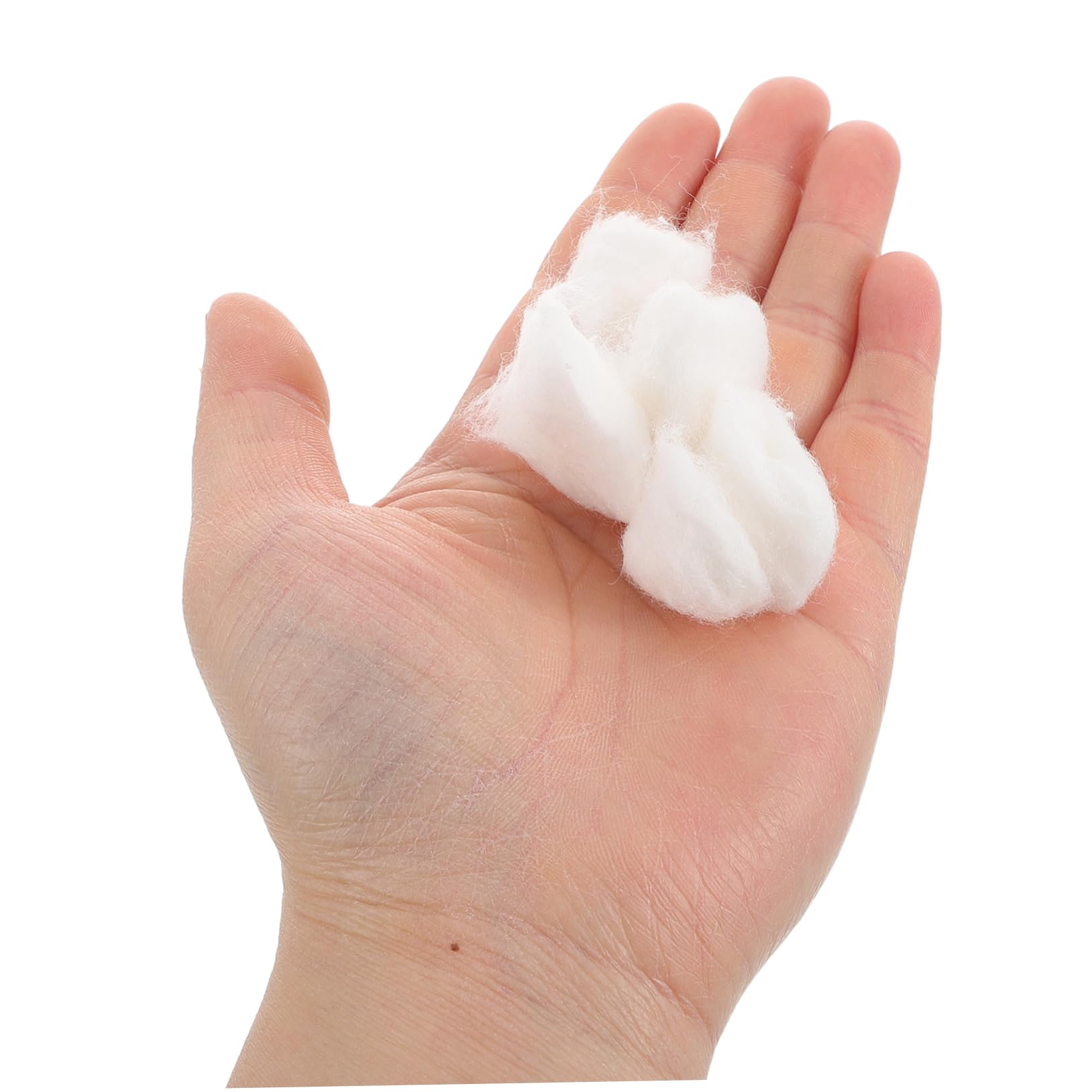 Outanaya Batuffoli di Cotone 500g, Morbidi e Assorbenti, Delicati sulla Pelle, per Pulizia e Cura delle Unghie | Monouso per Pulizia Viso, Uso Domestico e Cura Unghie, Confezione da 500g