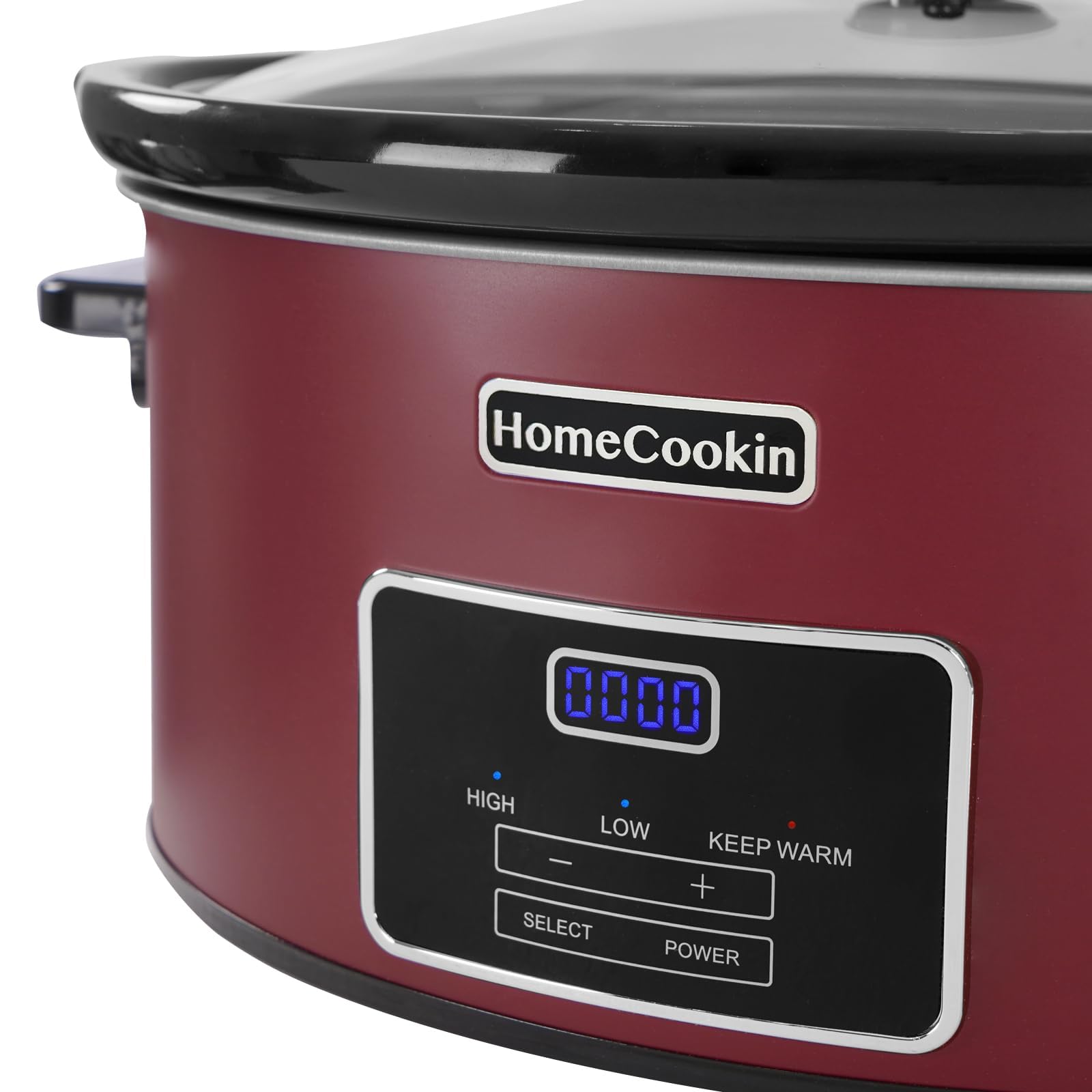Amazon | HOMECOOKIN 8クォート プログラム可能なスロークッカー