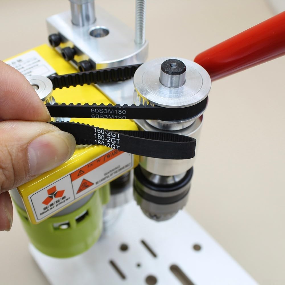 Mini trapano da banco, 4500-7000 giri/min, fresatrice da tavolo di precisione CNC portatile per forare legno, pannelli di plastica, pannelli in resina