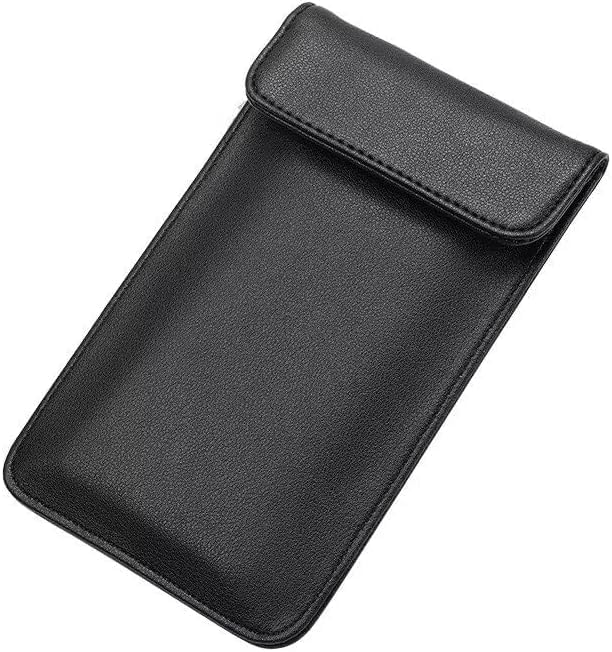 Faraday Bag Cell Phone Sleeve Anti-Tracking GPS Blocker Signal Blocking Pouch for Samsung Galaxy A17 A16 A15 A14 A37 A36 A35 S26 Ultra S25 FE iPhone 17 Pro Max 16 Pro Max Moto G Stylus 5G 2024 (XL)