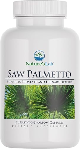 Nature's Lab Saw Palmetto 450mg - 90 Cápsulas
