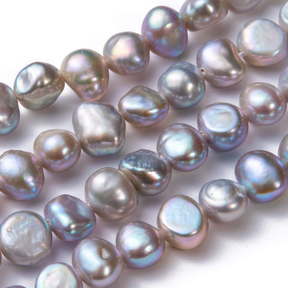 5 Strands Natural Cultured Freshwater Beads
