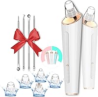 DIYthinker Blackhead Remover Pore Vacuum: USB Rechargeable, 3 Suction Levels, 5 Probes for Deep Blackhead Extraction - Men & Women