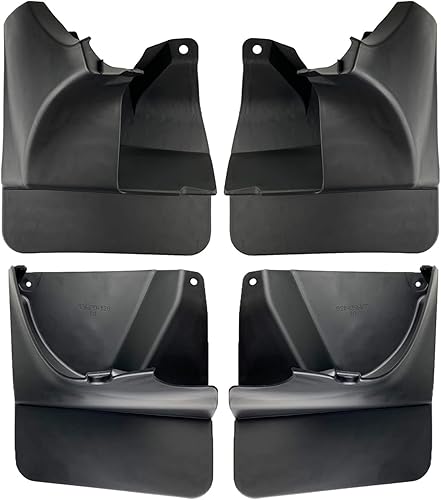 Mudguard OE Styled Molded Mud Flaps Fit for Land Cruiser Prado FJ120 120 2003-2009 Splash Guards Front Or Rear car Accessories (Color Front Rear)