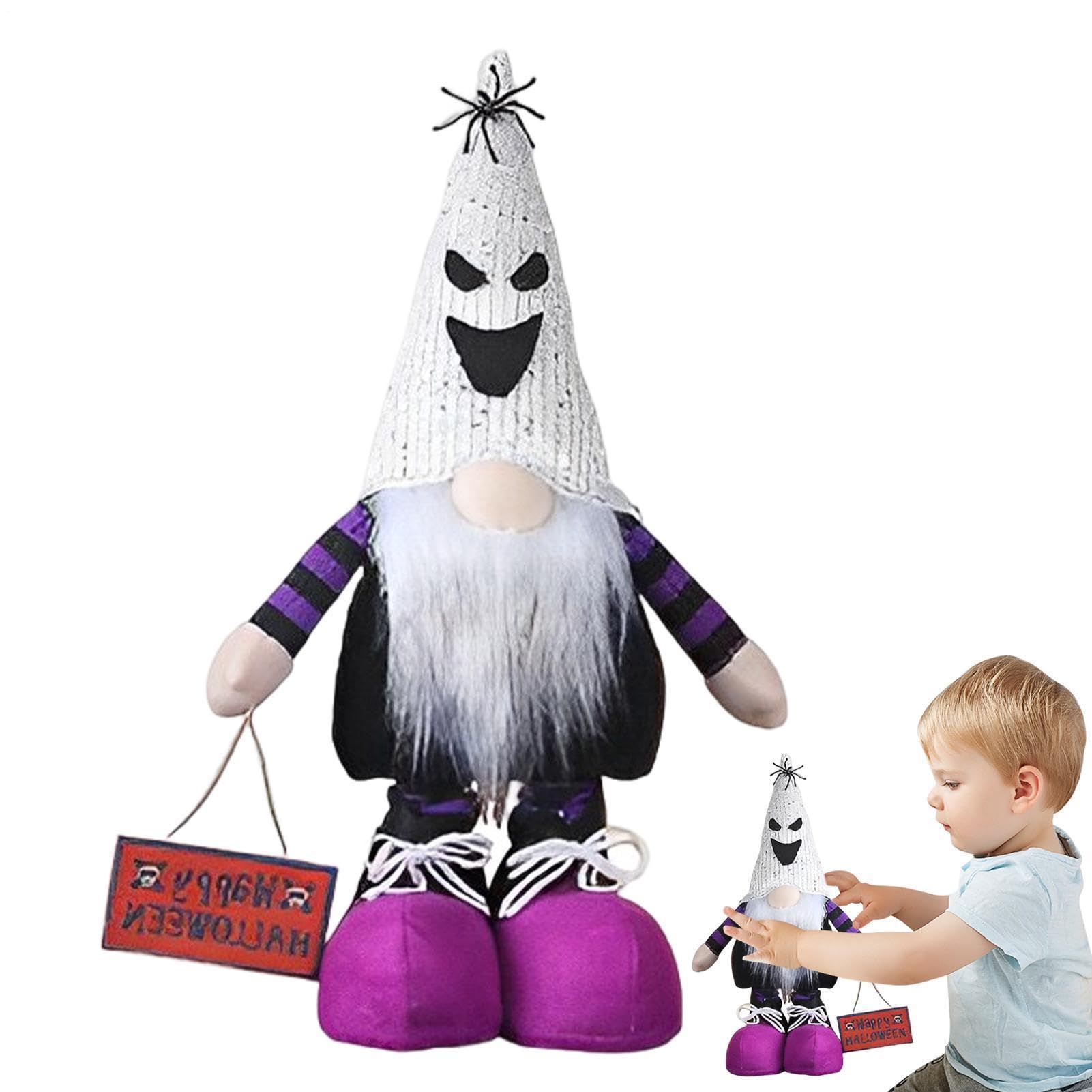 Genérico Peluches Gnomos Halloween Peluche Calabaza sin Rostro Hecho a Mano