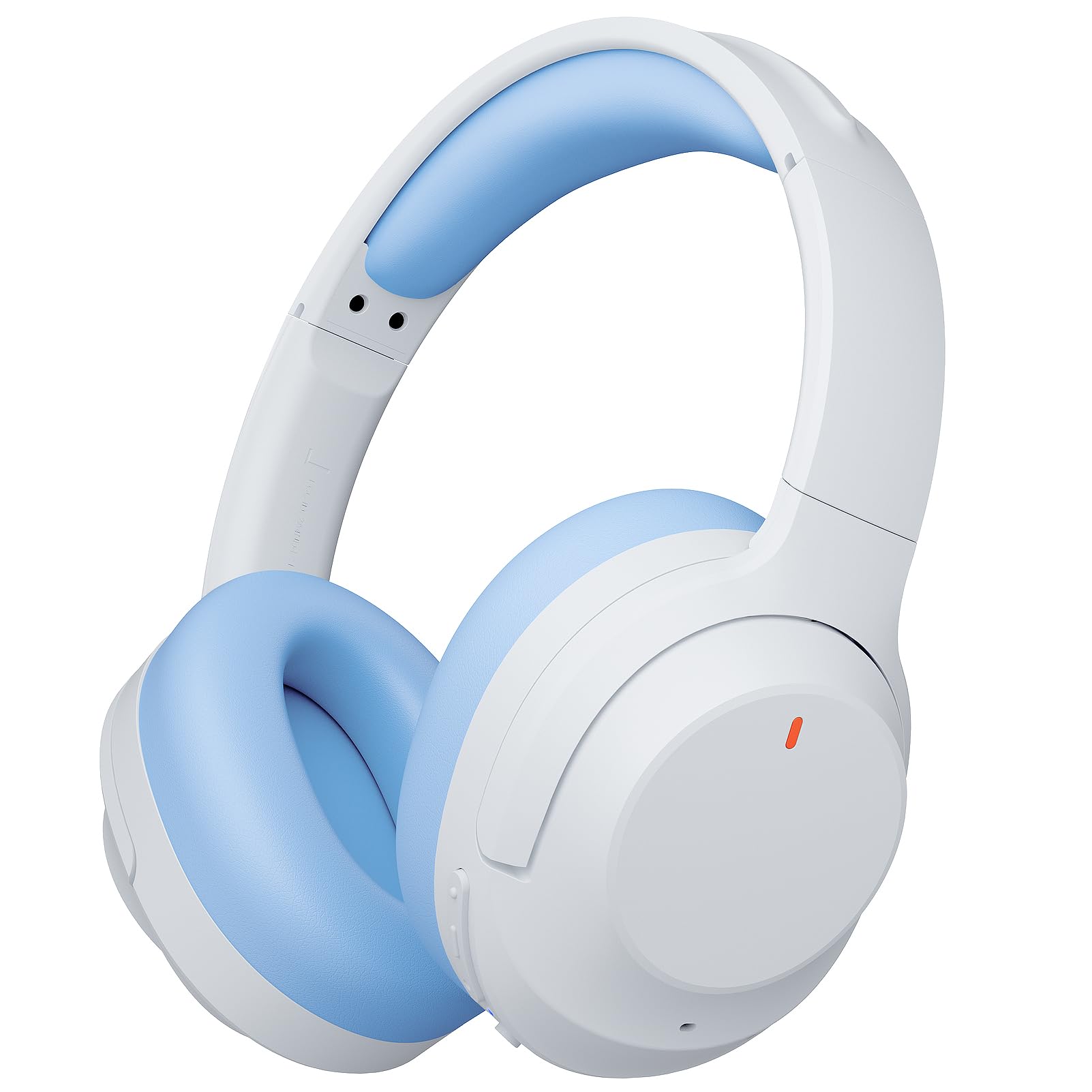 Vonaural Aktywne słuchawki z redukcją szumów, ulepszone bezprzewodowe słuchawki Bluetooth nauszne (niebieskie)