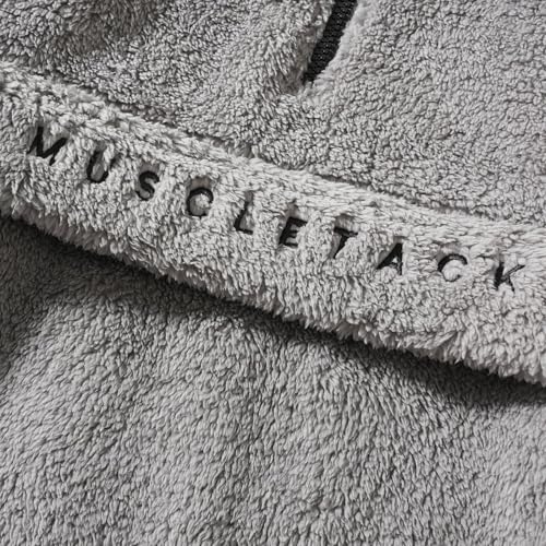 Sudadera informal y calida para invierno con forro interior de manga larga acolchada 5
