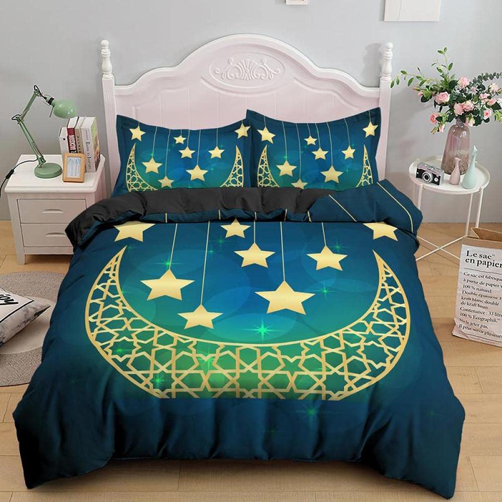 patterned down comforter