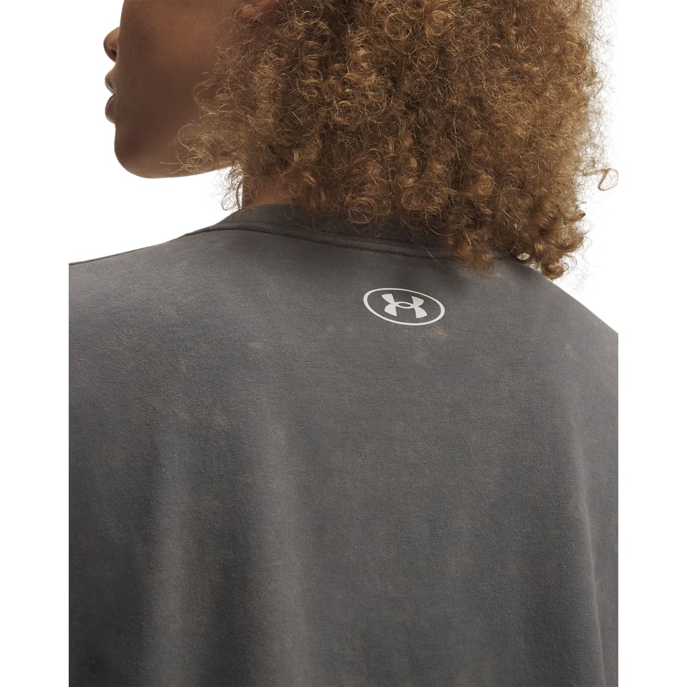 Under Armour Rival - Camiseta cuadrada para mujer