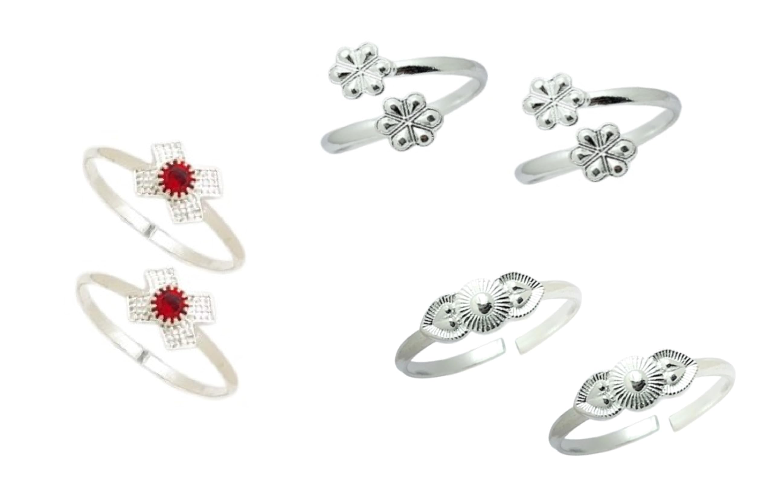 kamada creations Kamada's Designer colorful Toe ring-picture-29