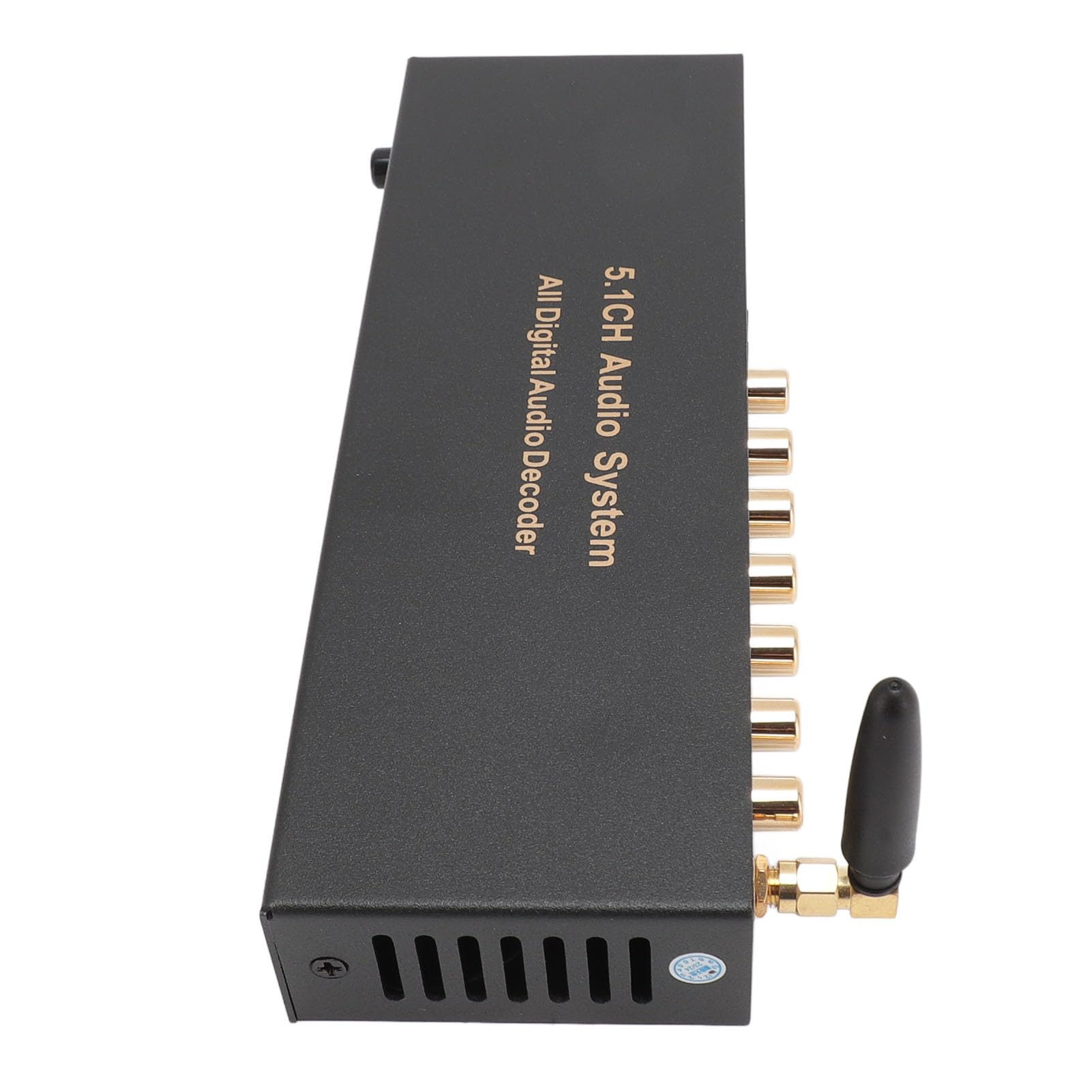 Décodeur de Son, Décodeur de Son Numérique à Sortie Analogique 5.1, Prise en HDMI, HDCP 2.3 2.2 1.4, 3D, HDR, Convertisseur D'extracteur de Son Numérique pour l'audio