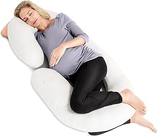 Restorology, Pregnancy Pillow - 60 Inch, C-Shaped Maternity Pillows for Sleeping - Full Body Pillow for Pregnant Women - R...