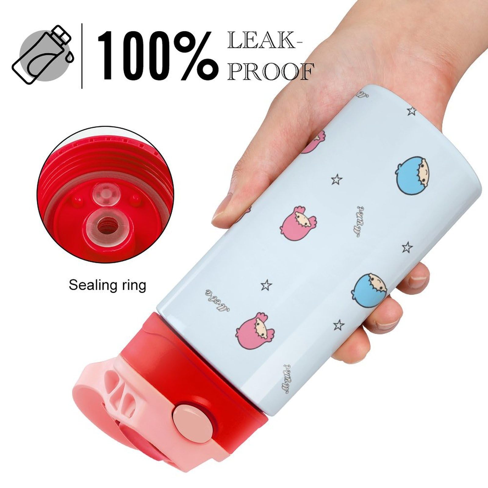 Amazon｜水筒 リトルツインスターズ 子供 魔法瓶 スポーツボトル