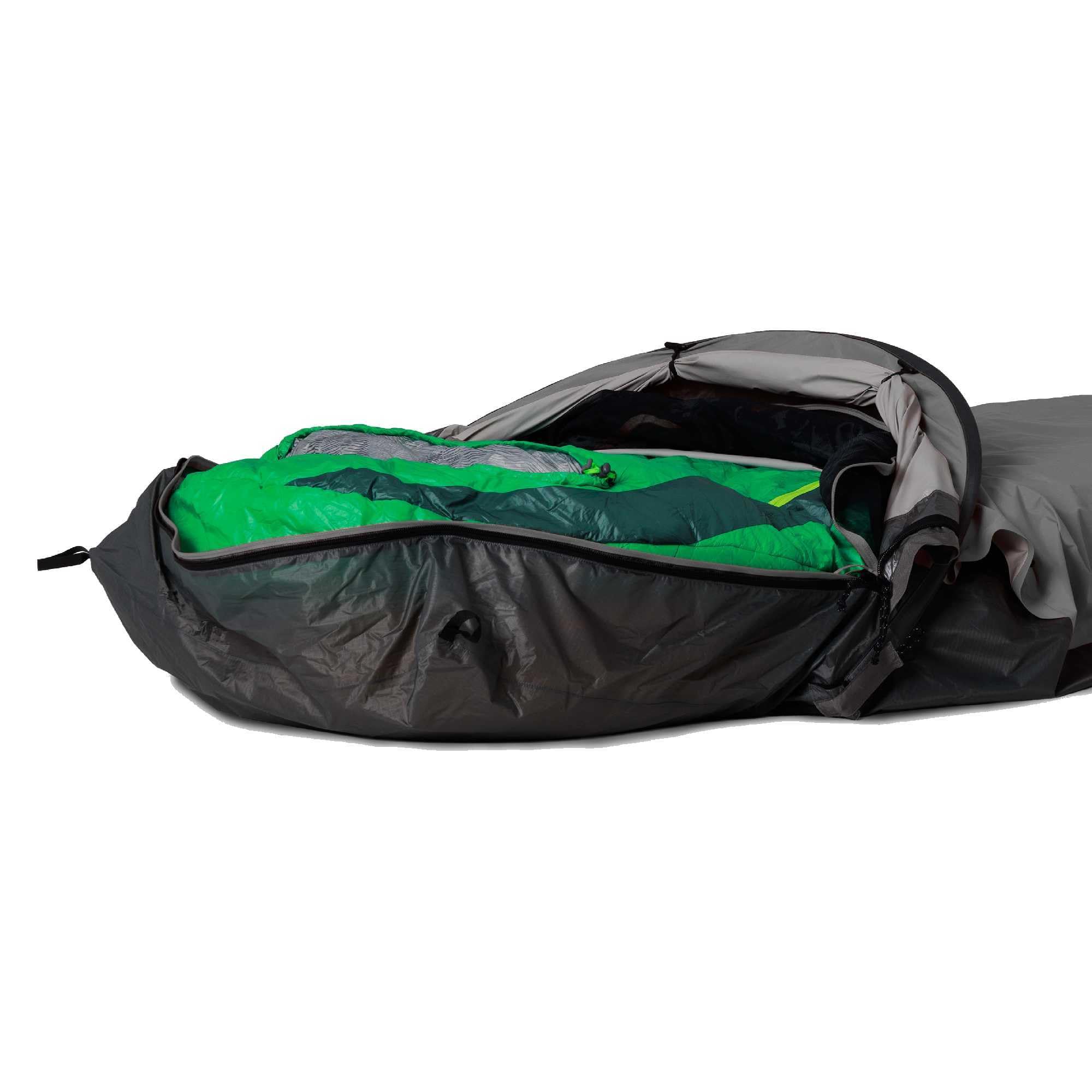 Outdoor Research Helium UL Bivy | Wasserdichtes & langlebiges ultraleichtes Einzelpersonen-Rucksackzelt, Muschelschale, Netzgewebe
