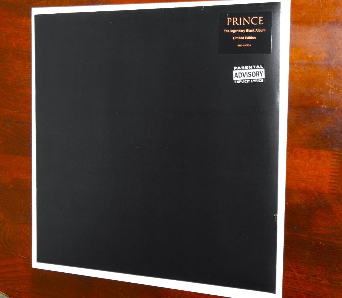 Amazon.co.jp: PRINCE Black Album 1994年 ドイツ盤 価格にて : おもちゃ