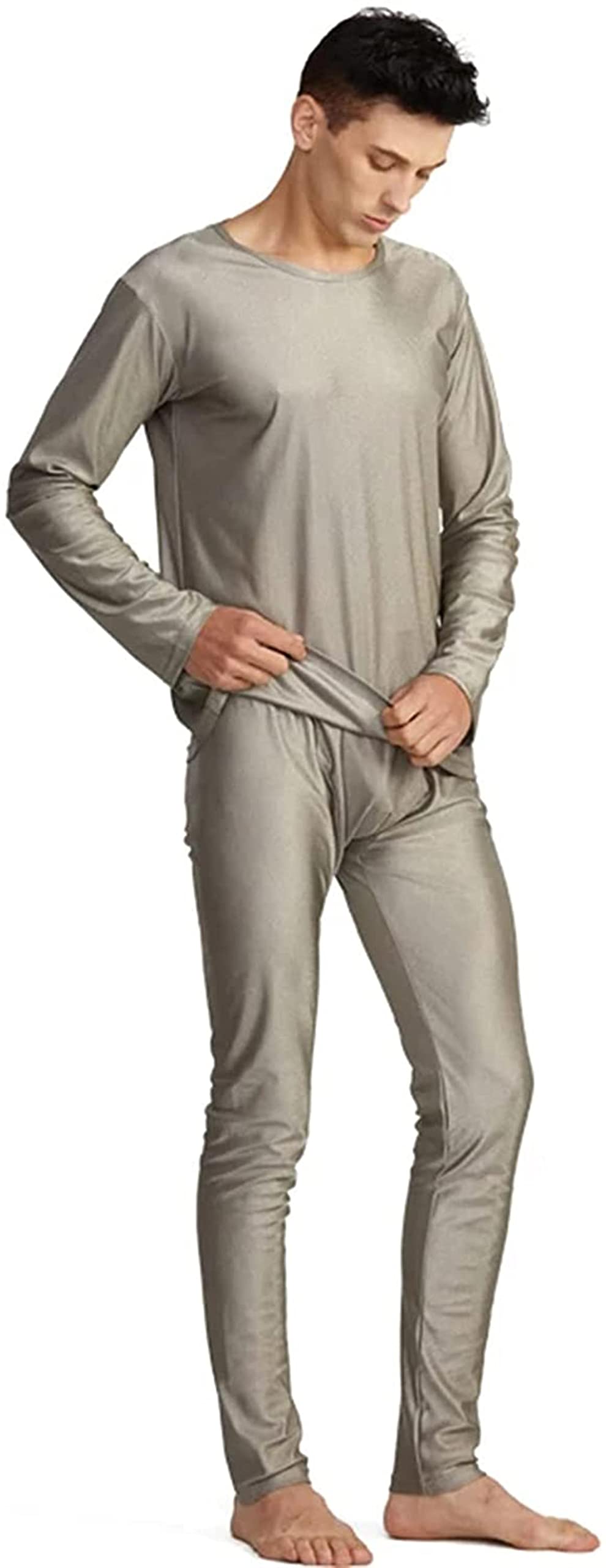 ADSWINADSWIN EMF Protection Vest, EMI Shielding Anti-Radiation Silver Fiber Clothes for Live in Areas with ​Large Electromagnetic Waves.