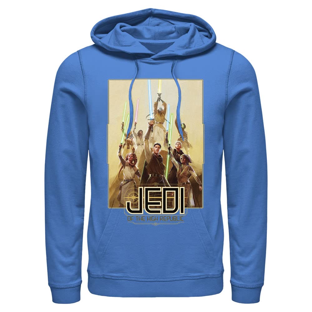 Star Warsmens Jedi of the High Republic Group Hooded Sweatshirt