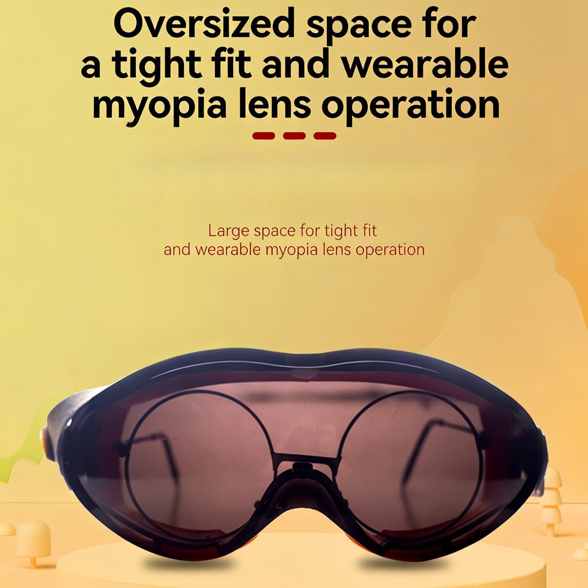 Gafas De Protección Que Se Ajustan Cómodamente sobre Gafas Correctivas Normales con Escudo Anti-Salpicaduras Vista Clara Marco Espacioso para Taller Esmerilado Y Trabajos