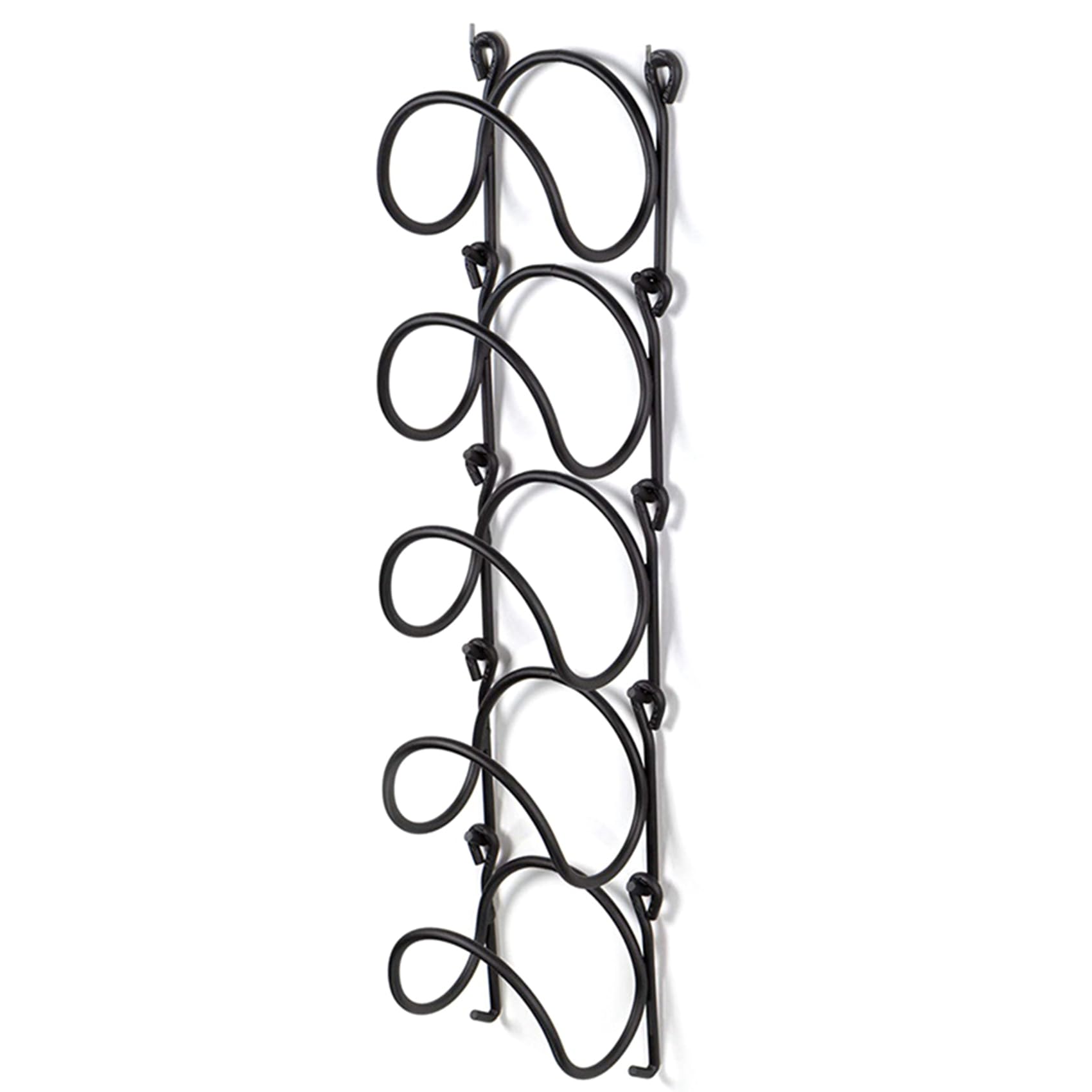 CTRLZS Towel Rack Wall Mounted Bathroom Towel Storage 5 Tier Individual Towel Rail, Accessory