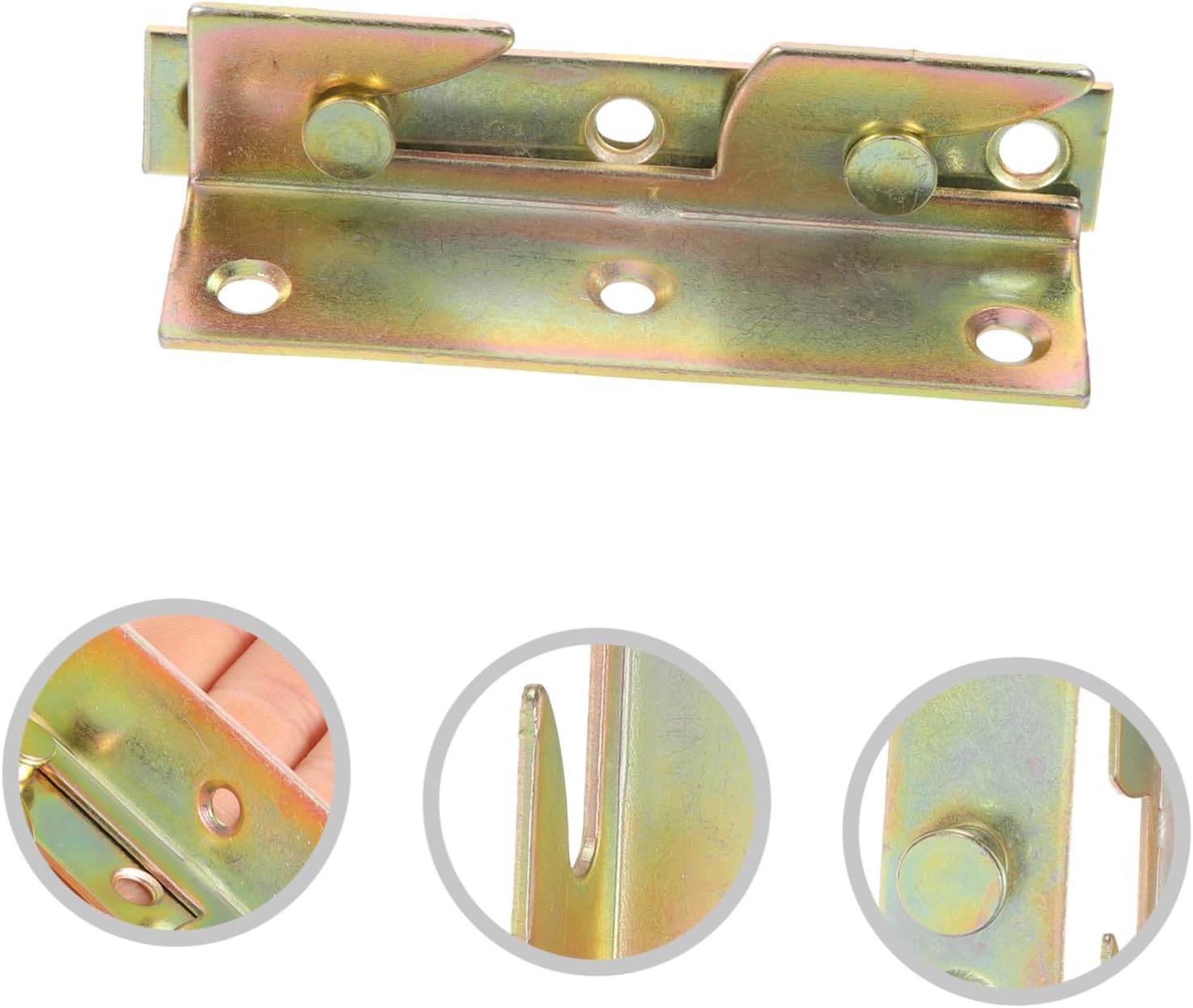 Bed Rail Brackets Wood Bed Rail Fasteners Hinges for Replacement Parts