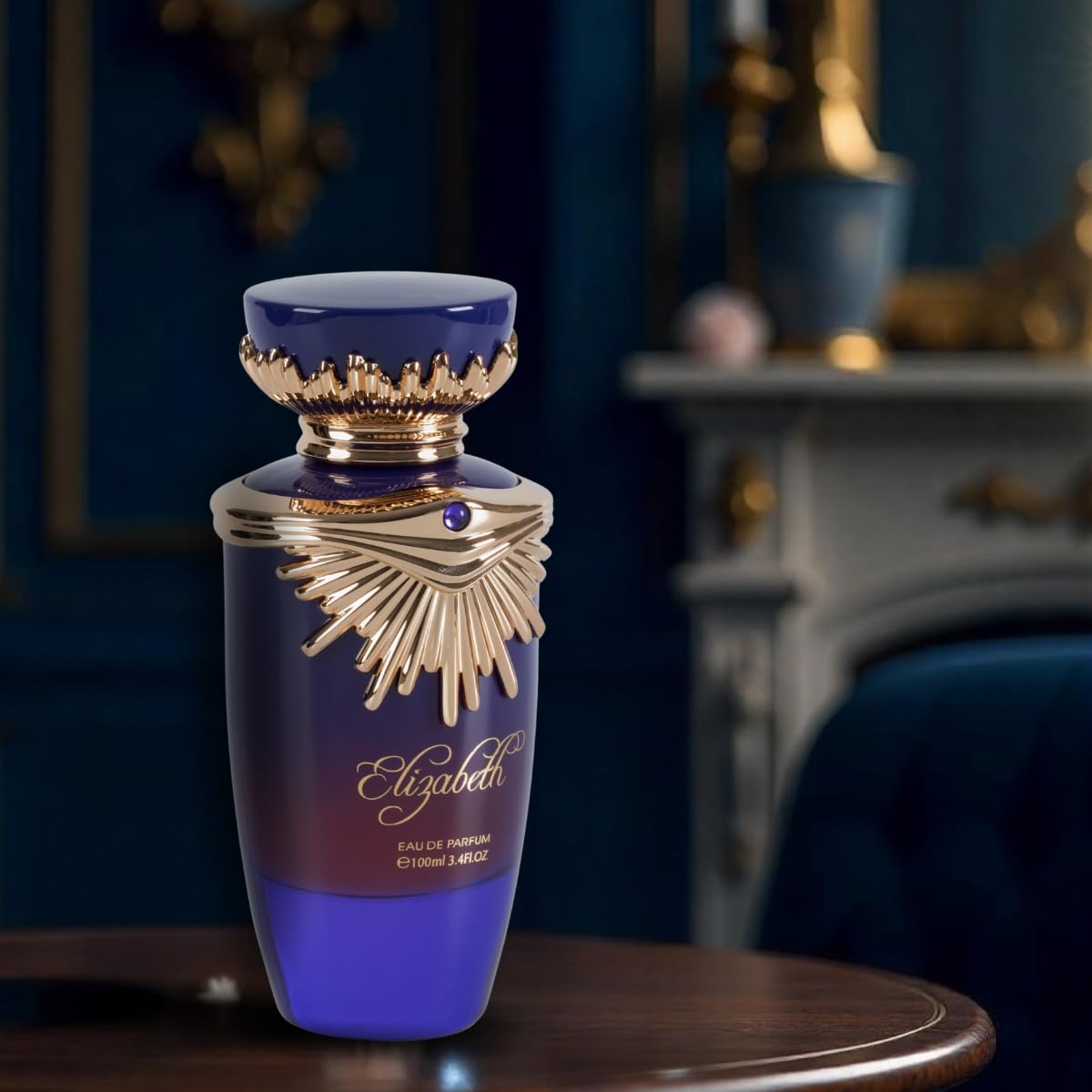 MAISON ASRAR | Elizabeth Eau de Parfum 3.4 Fl Oz – Unisex Perfume with Bergamot, Blackcurrant, Orange Blossom, Vetiver & Powdery Musk | Radiant & Elegant Scent