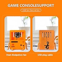 Vista 22 de Funda protectora rígida de dibujos animados para consola de interruptores, funda protectora para consola de juegos, funda protectora para Ventilador