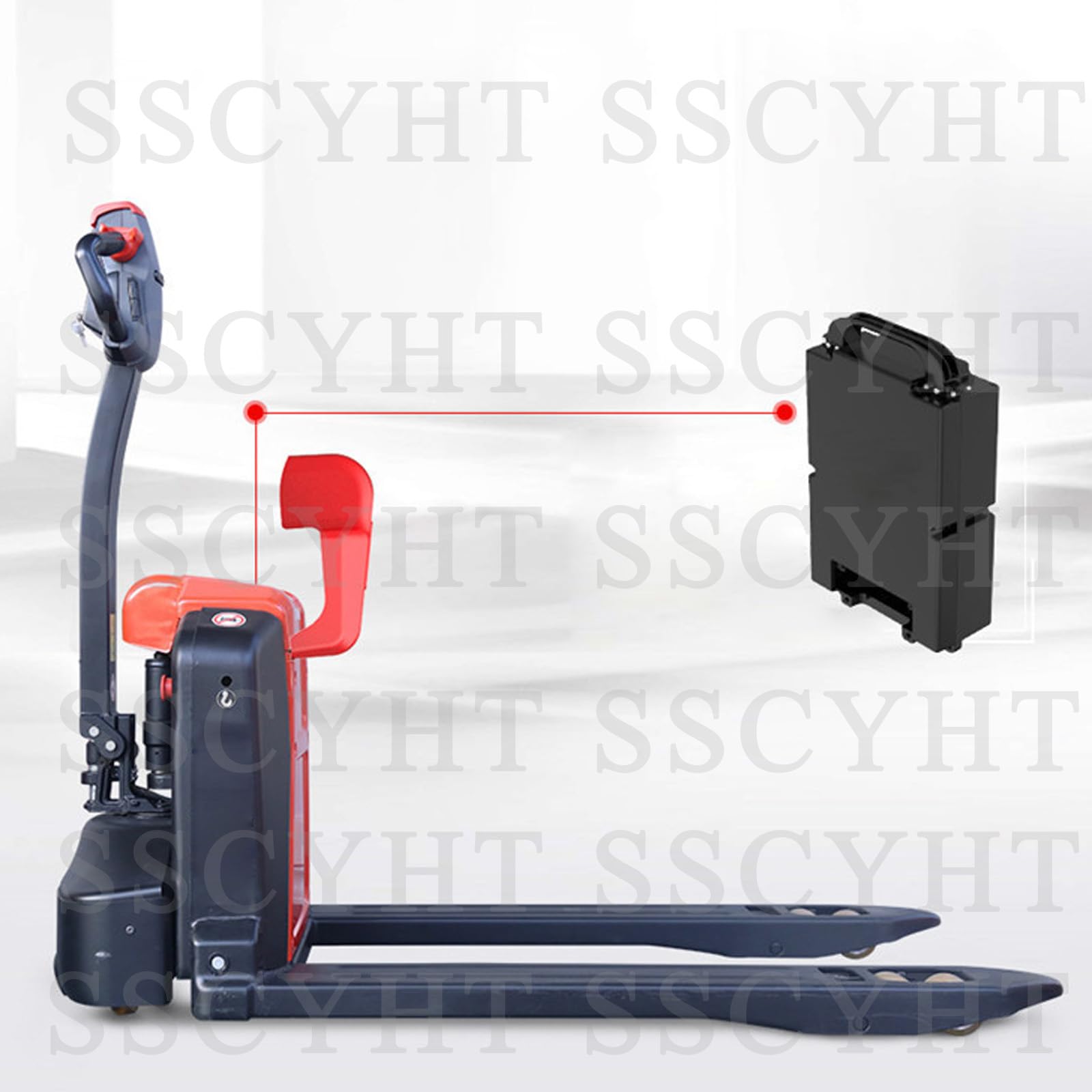 batería Carretilla elevadora EPL154Z/KBP15 batería LiFePO4 24V 30Ah | Sin mantenimiento, resistente a impactos, resistente al desgaste, para vehículos de manipulación en almacenes.