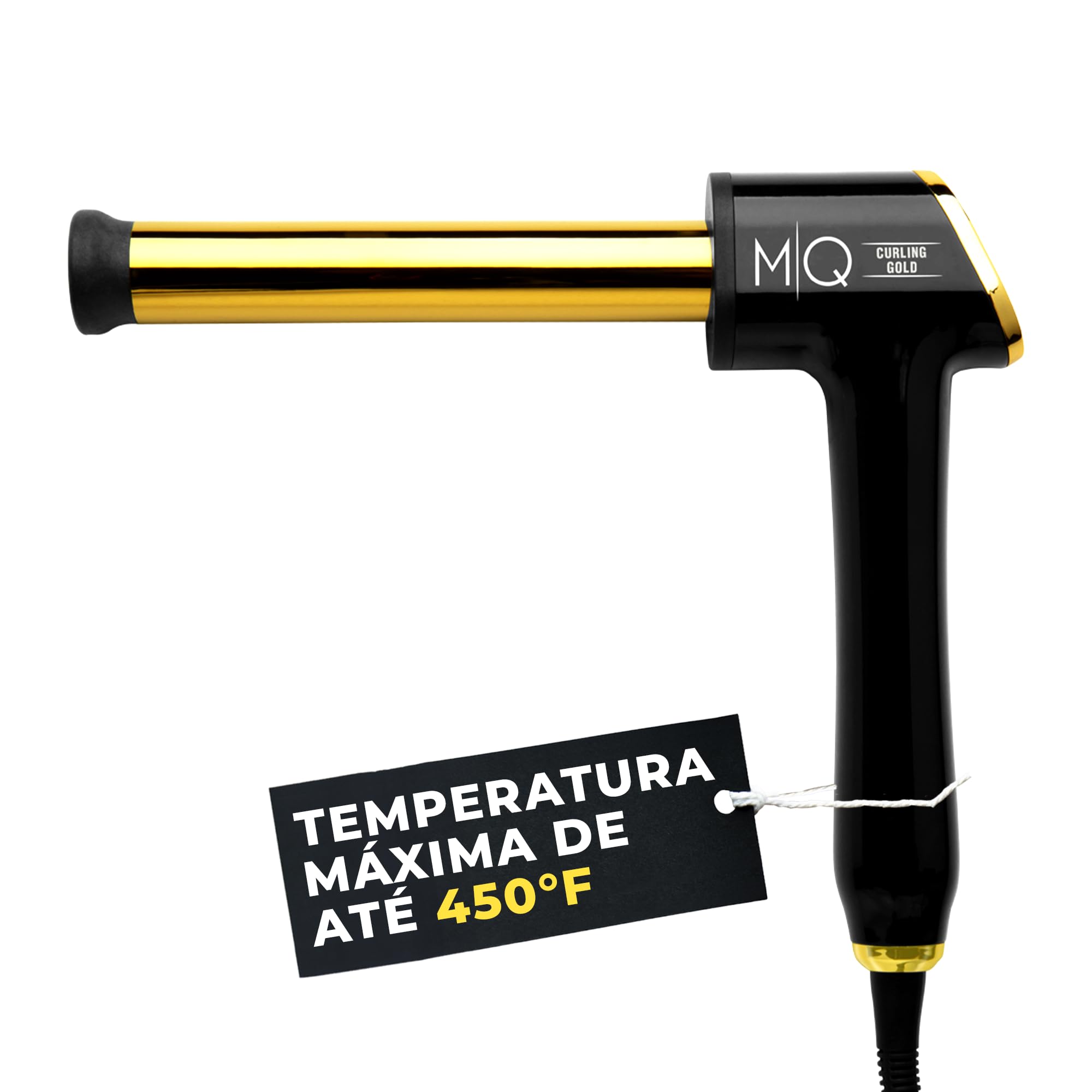 MQ Professional Curling Gold Titanium 25mm - Modelador de Cachos 240g