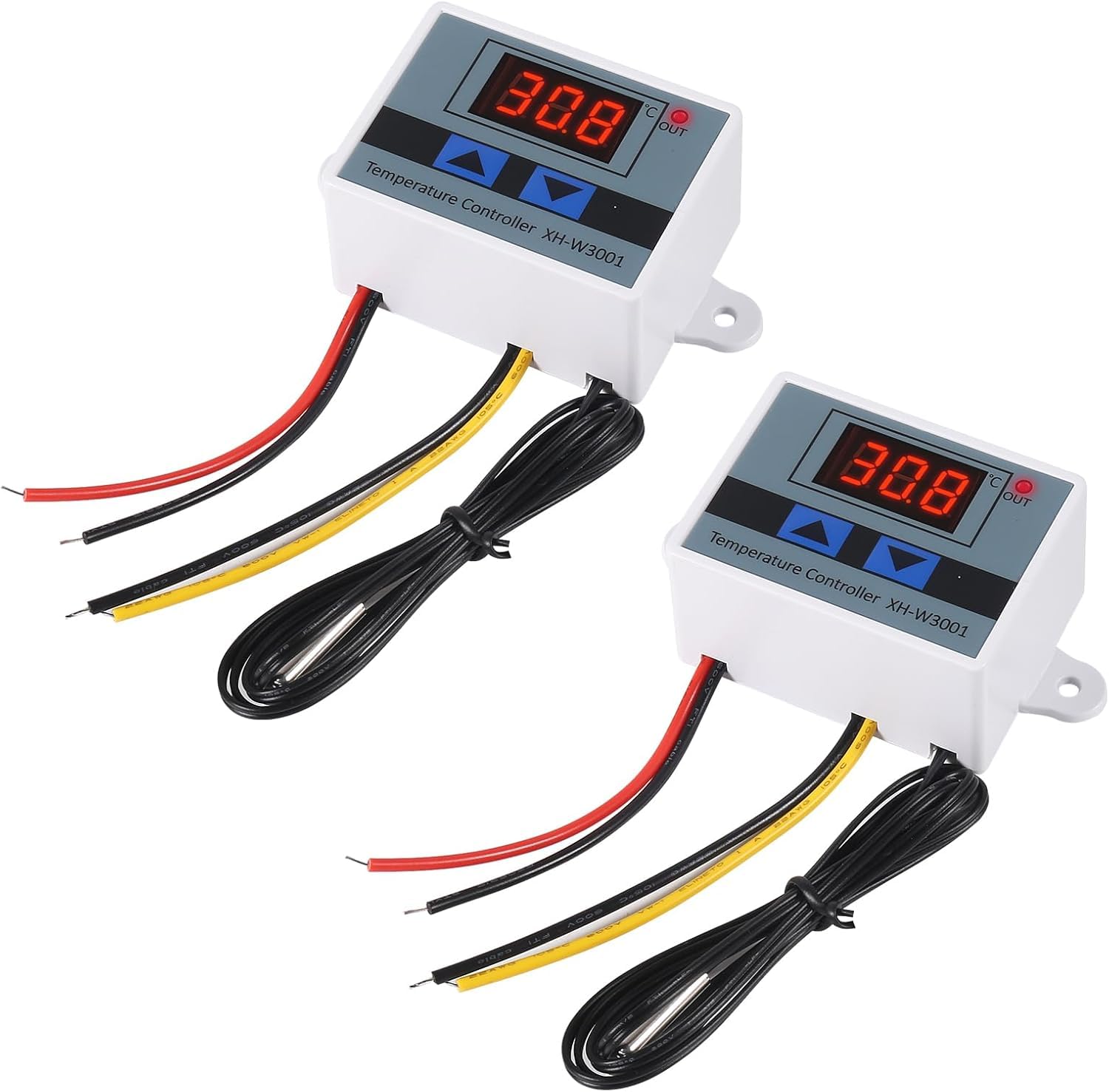 Digital Temperature Controller DC 12V 120W Pack of 2 with LED Display and Direct Output for Heating and Cooling Control 50~110°C Max Load 10A for Aquarium Incubator Greenhouse-image-38