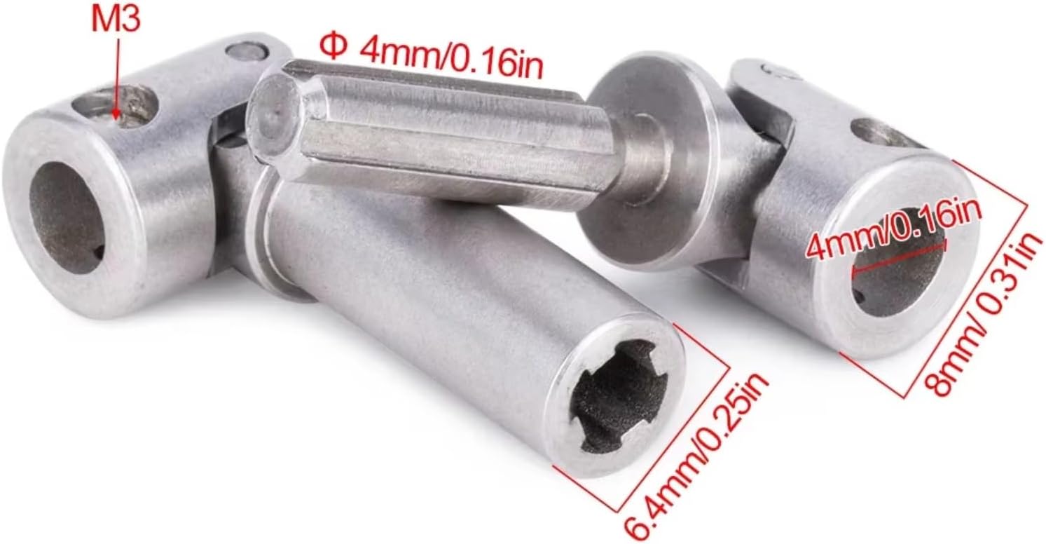 RCドライブシャフト For Redcat For Ascent-18 1/18 RC クローラーカーアップグレードアクセサリーパー