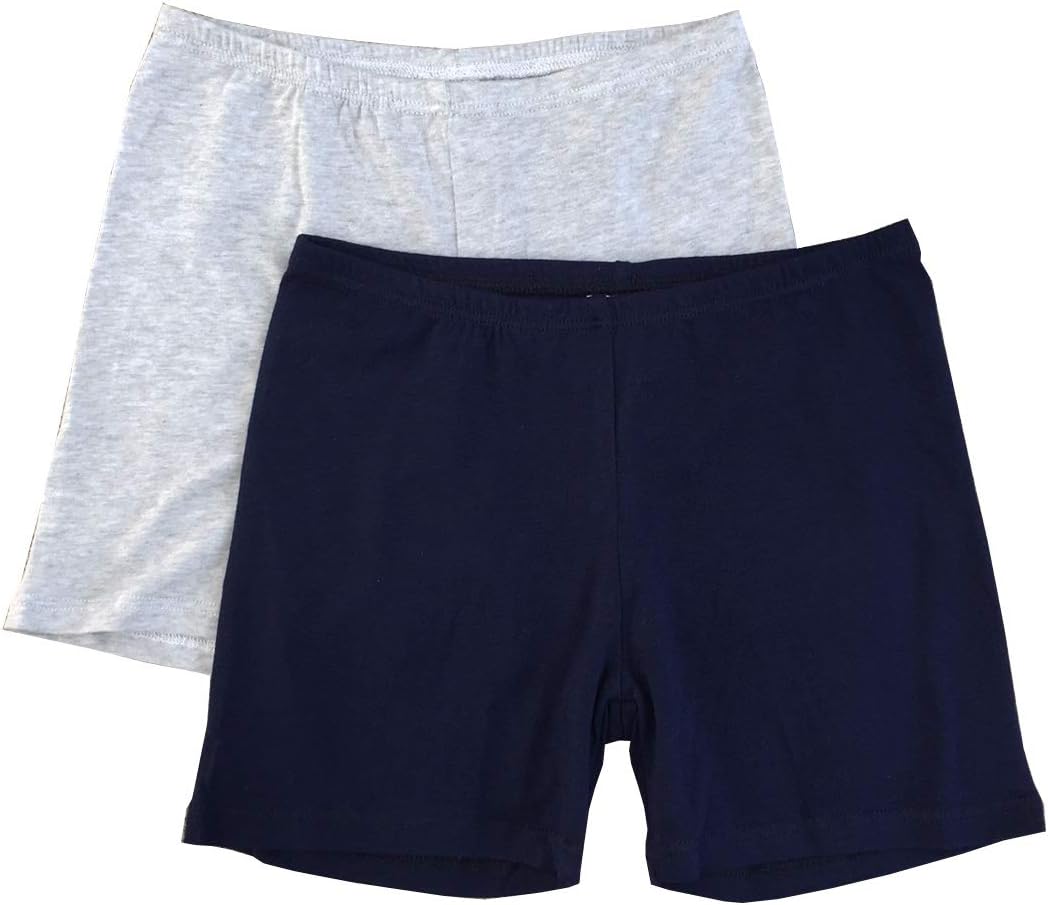 Esme Girl's Soft pima Modal Bike Shorts for Sports or Under Skirts 2-16