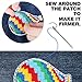 Patch Sticker, Muscccm 20 pcs Parches Ropa Termoadhesivos DIY Coser o Planchar...