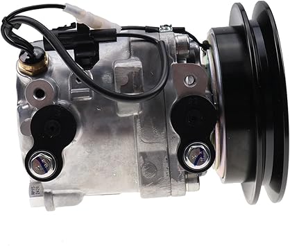 A/C Compressor 447260-5351 Compatible for Kubota Excavator KX080-3