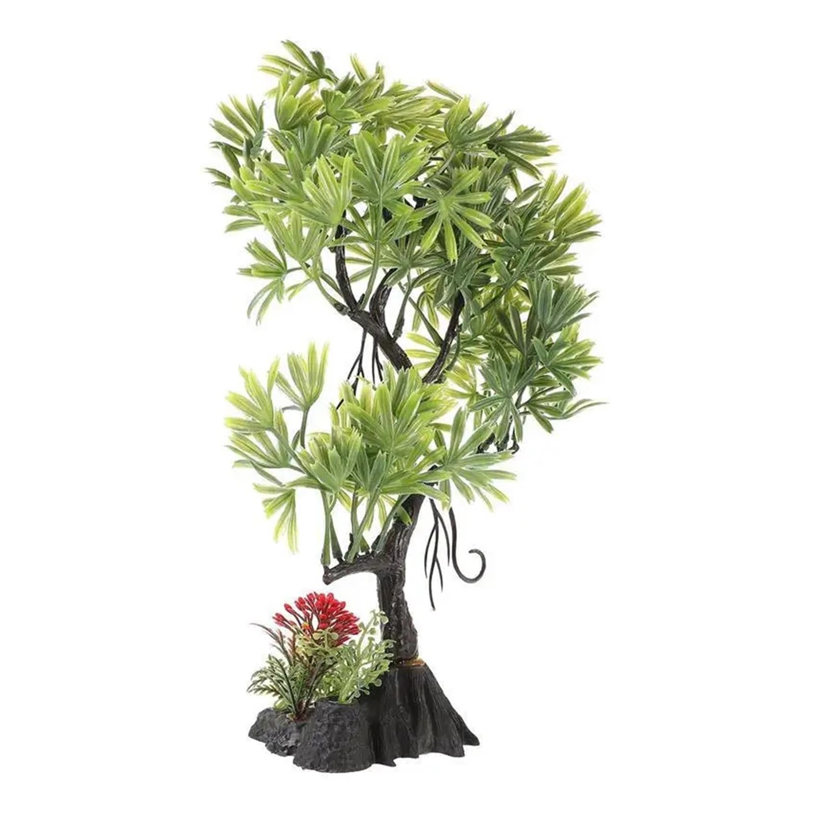 JTKSSCS Aquarium Plants Aquarium Artificial Tree Fish Tank Decoration Plastic Model Landscaping Naments Pet Products Aquatic Plants(Color 05)