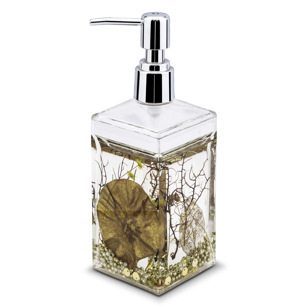 Freelance Eden Acrylic Soap Dispenser, Shower Lotion, Gel, Conditioner, Liquid Shampoo Pump, Gold (B07W1KNPYK) Amazon Price History, Amazon Price Tracker