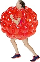 Vista 6 de SUNSHINEMALL 2 bolas de sumo para adultos, bolas de sumo inflables para el cuerpo, juguetes de vinilo de PVC resistente, para niños y adultos, juego