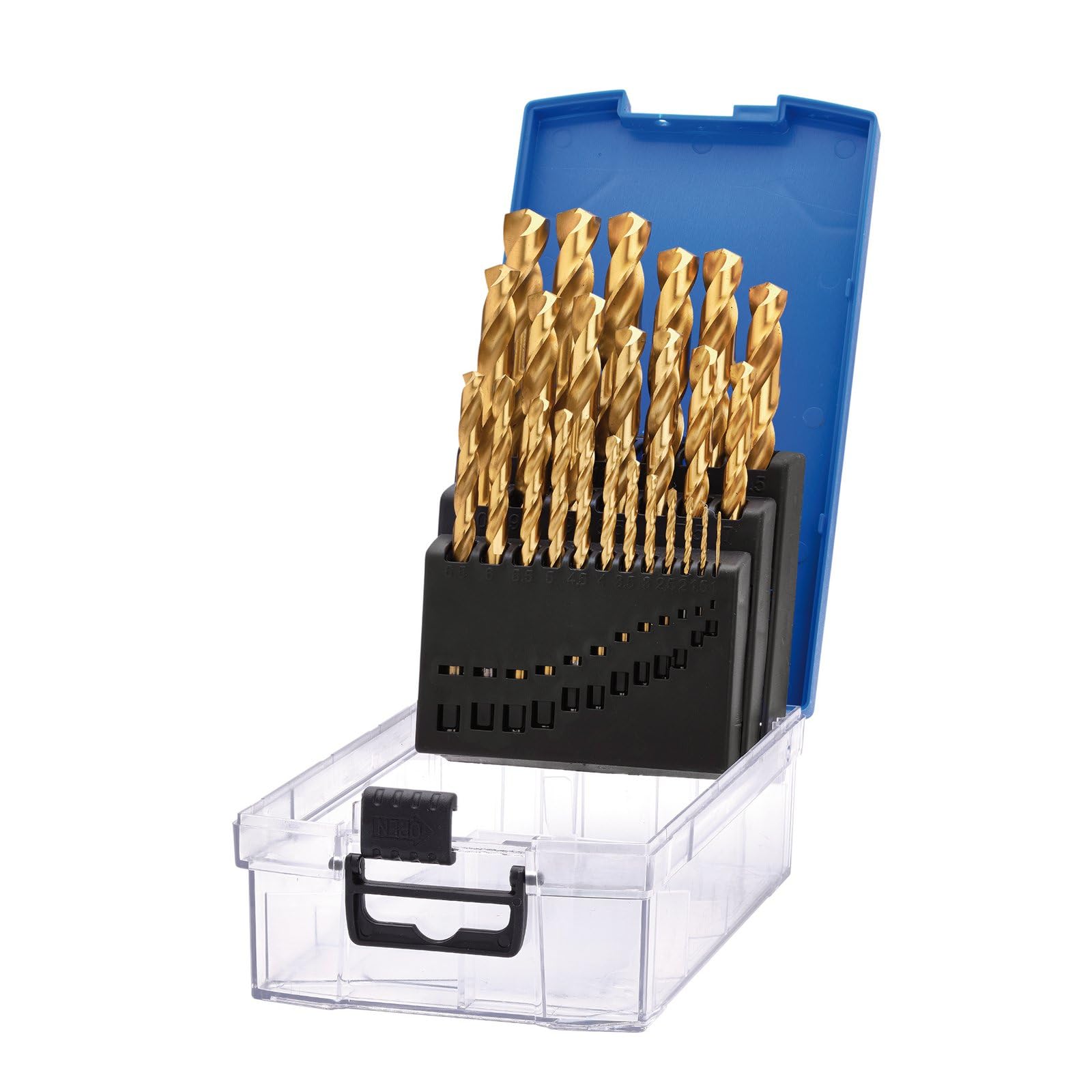 Draper Hss Titanium Nitride Coated Drill Bit Set (25 Piece) 08886 from B&Q