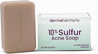 Dermaharmony Jabón en barra de acné con azufr...